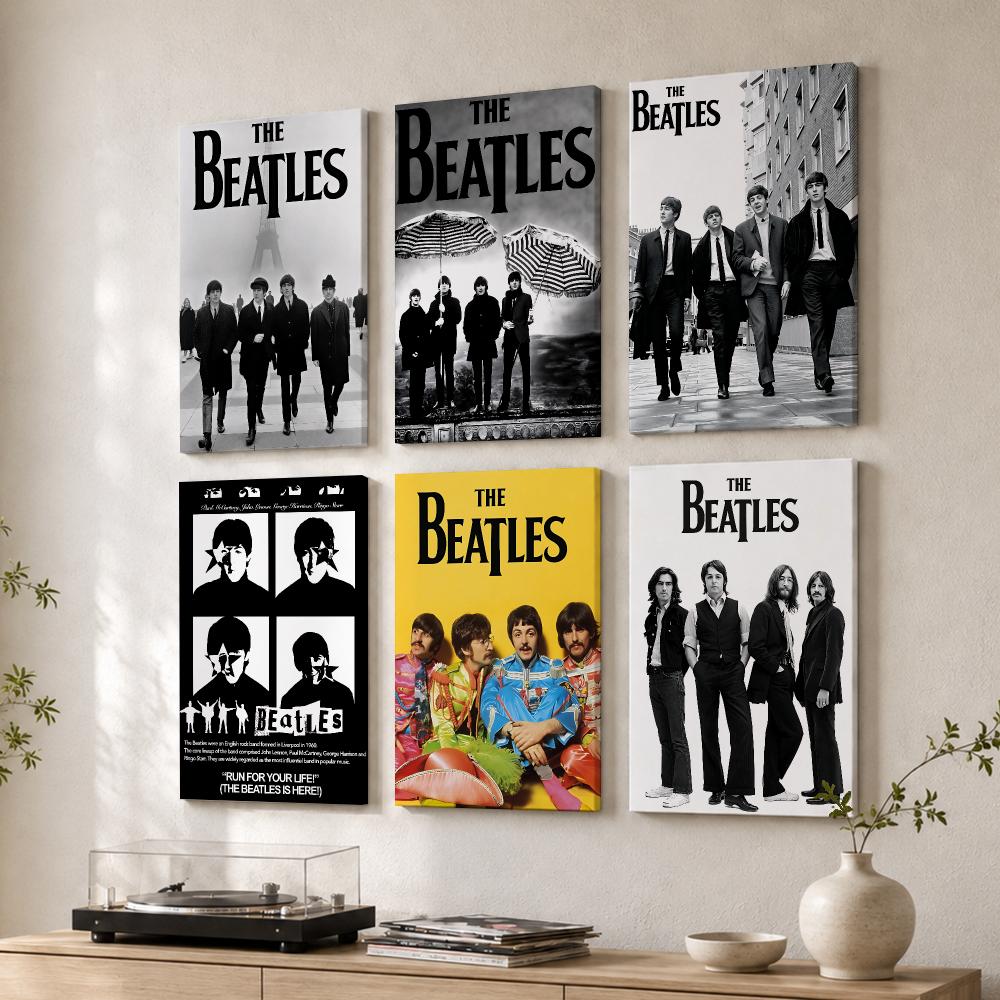 Live Rock - De B-Beatles Band Rock ingelijste wanddecoratie,