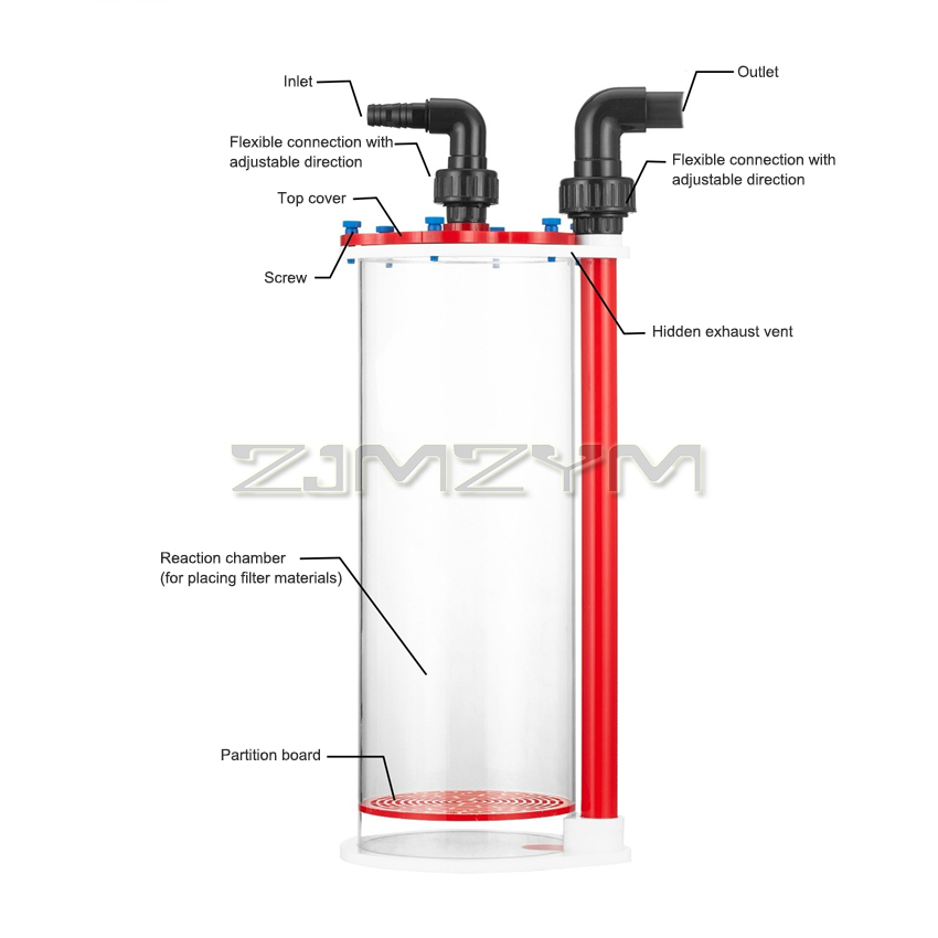 Reef Tank Filter - ﻿ KMR-150/ ﻿ KMR-200 Bacterie Kweekfilter