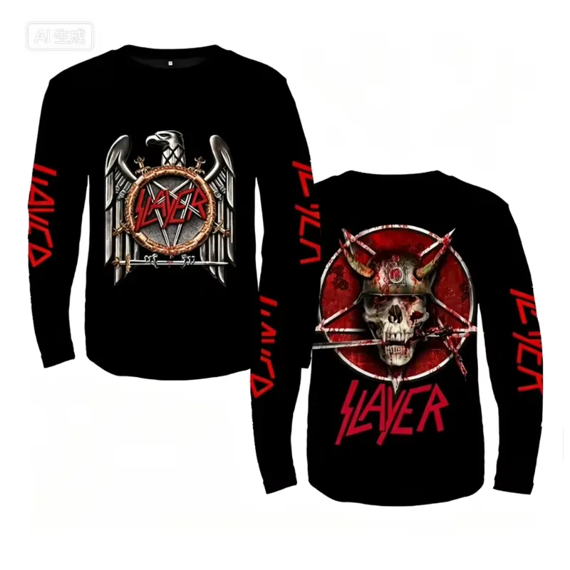 3D T-shirt met lange mouwen, R - Live Rock recensie en prijs