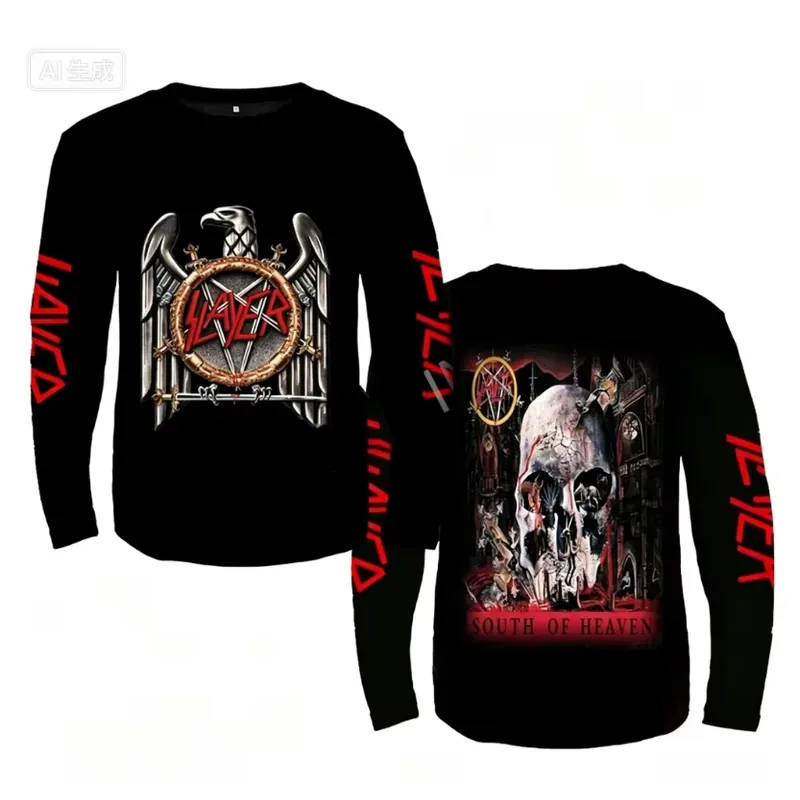 3D T-shirt met lange mouwen, R - Live Rock recensie en prijs
