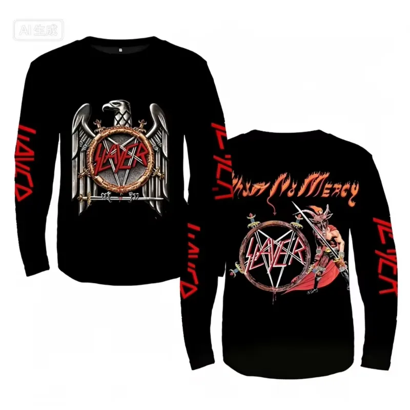 3D T-shirt met lange mouwen, R - Live Rock recensie en prijs