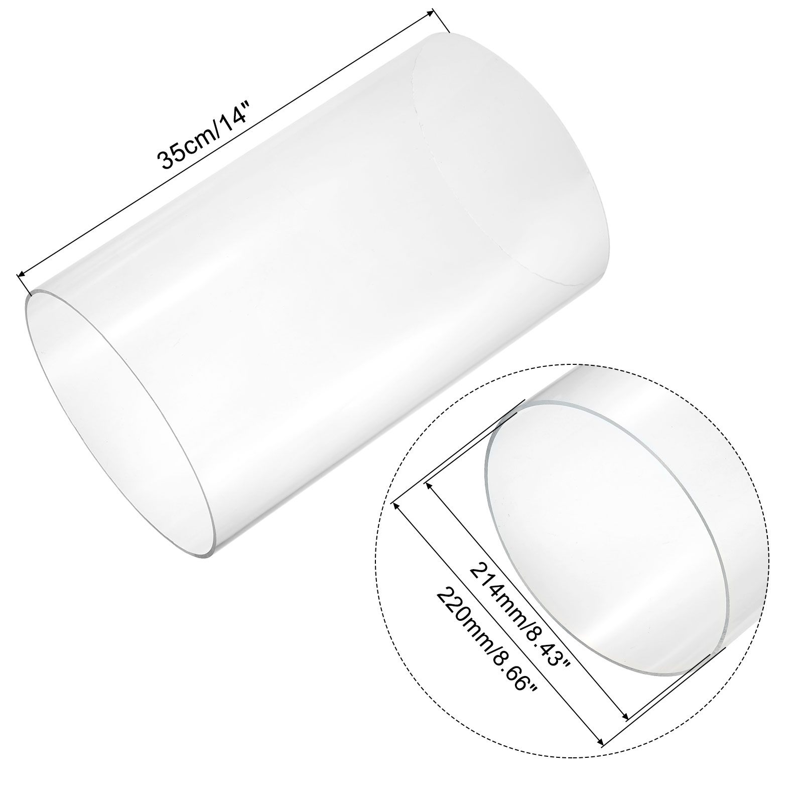 350mm Transparant Acryl Aquari - Ocean Aquarium recensie en prijs