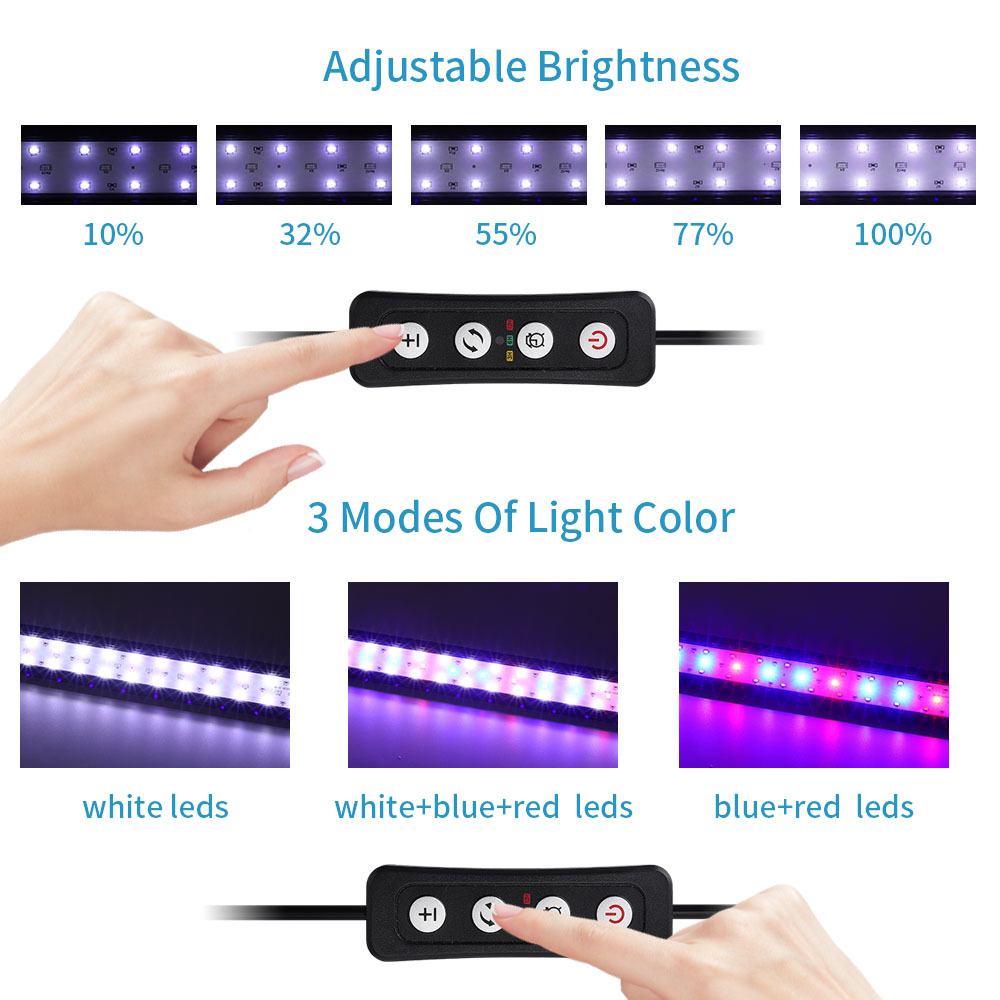 Verstelbare helderheid van aqu - Reef Lighting recensie en prijs