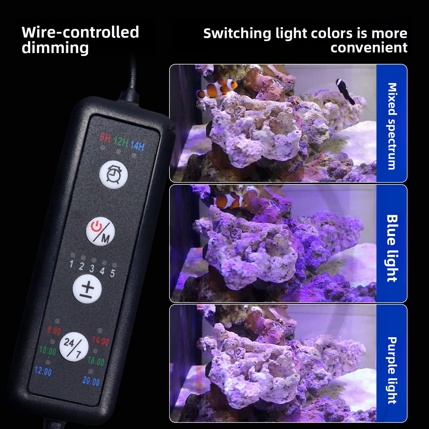 Diepzee spectrale intelligente - Reef Lighting recensie en prijs