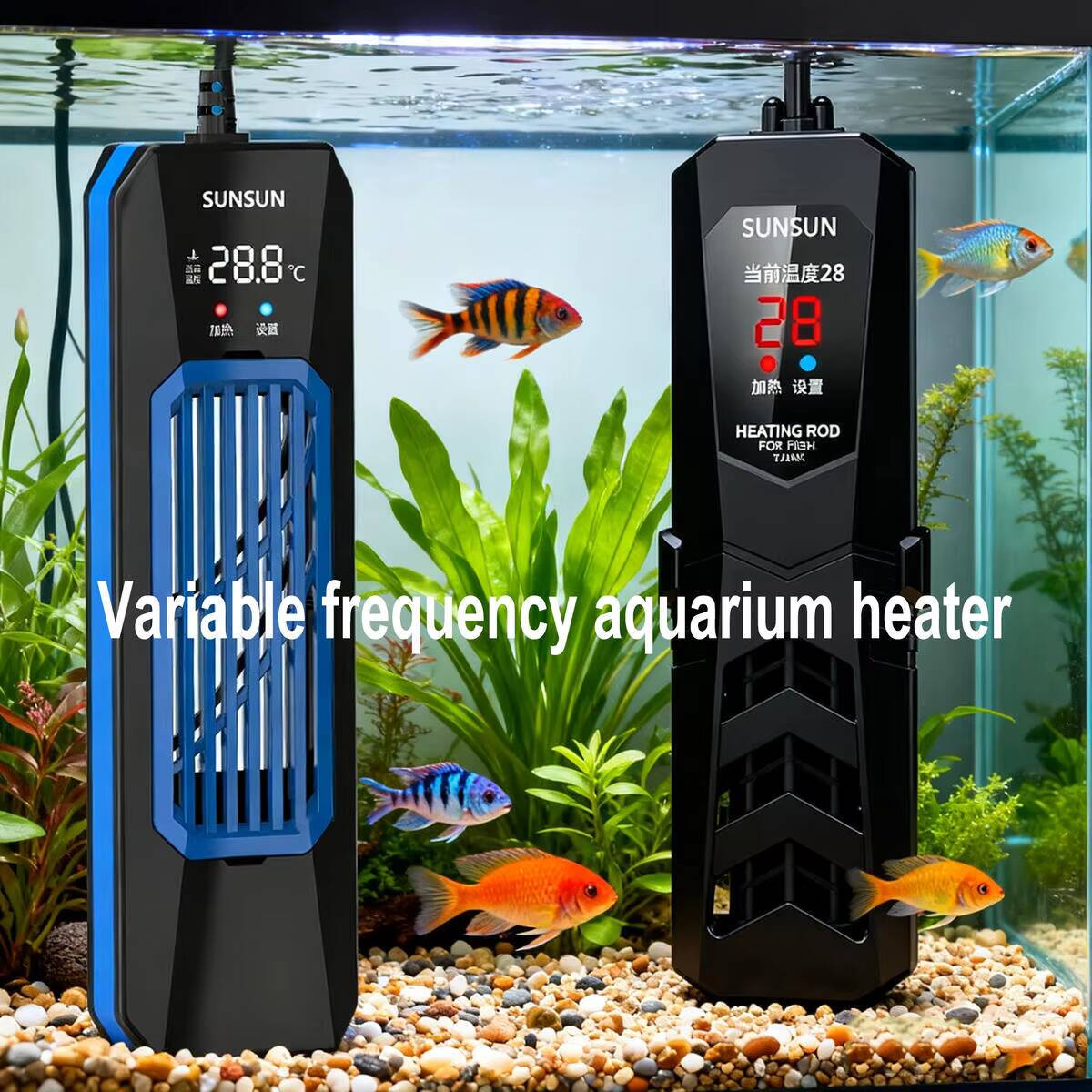 50-1000 W NIEUWE SUNSUN PTC AR - Reef Tank Filter recensie en prijs