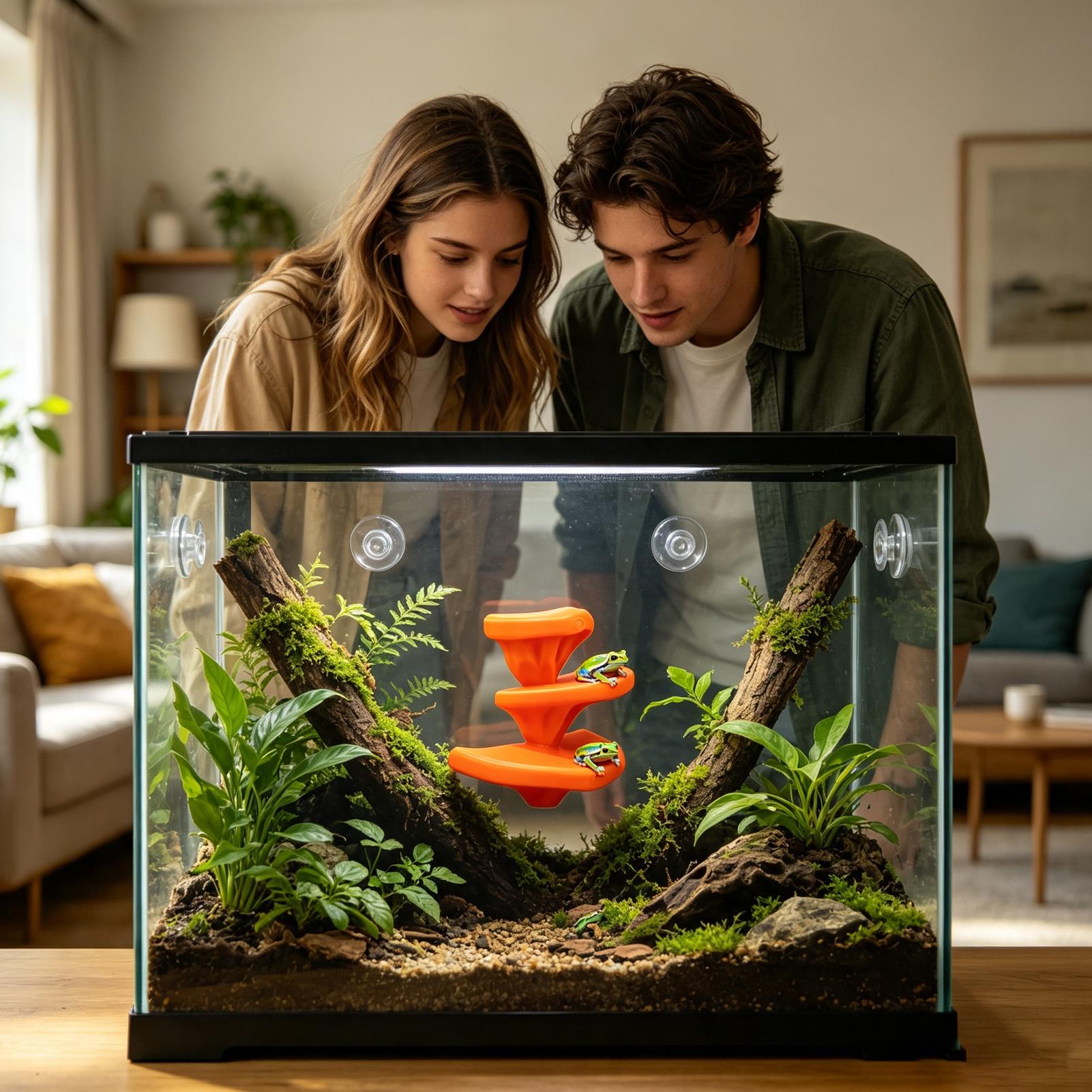 Gecko Tank Paddestoel Decor Re - Marine Fish Tank recensie en prijs